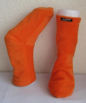 Women's cuddly socks, begging socks from fleece - uni